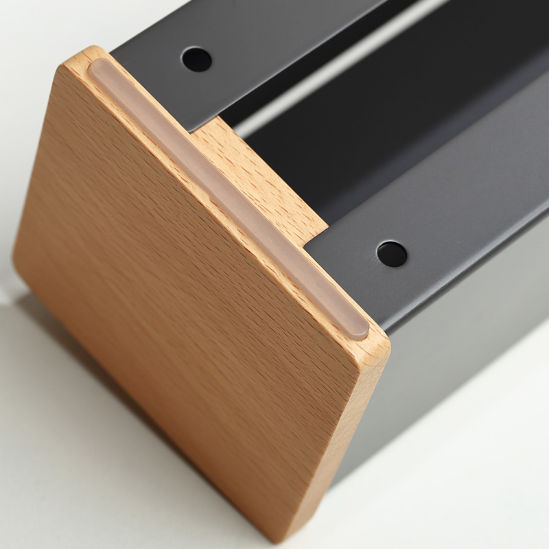 ideaco wrap case 750f（ラップケース750f) イデアコ フードラップ収納 天然木 インテリア シンプル デザイン 燕三条 日本製の画像