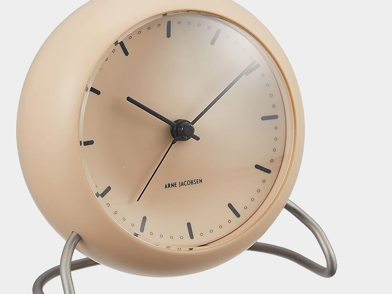 Arne Jacobsen 置き時計 ARNE JACOBSEN（アルネ ヤコブセン） 特典付 置き時計 ARNE JACOBSEN