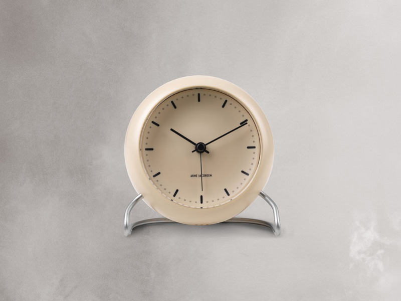 ARNE JACOBSEN（アルネ ヤコブセン） 特典付 置き時計 ARNE JACOBSEN