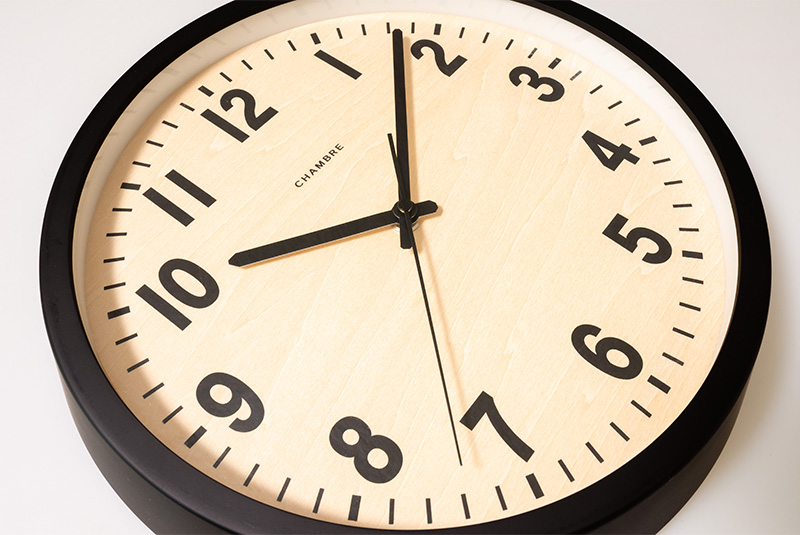 特典付 INTERZERO インターゼロ PUBLIC CLOCK 電波時計 パブリック