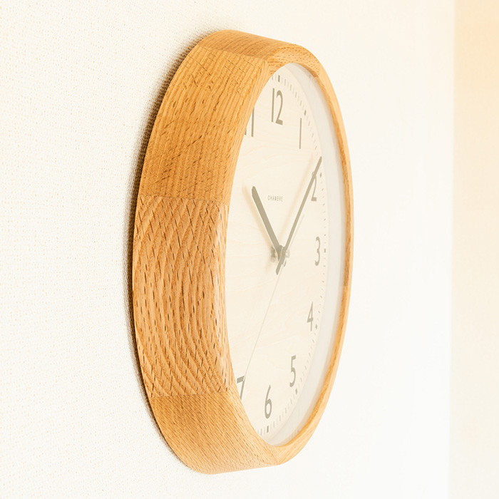 INTERZERO CHAMBRE CH-039GY 木製 掛け時計 INTERZERO CHAMBRE CH