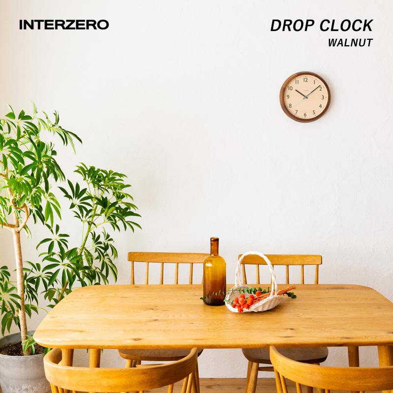 特典付 INTERZERO インターゼロ DROP CLOCK ドロップクロック