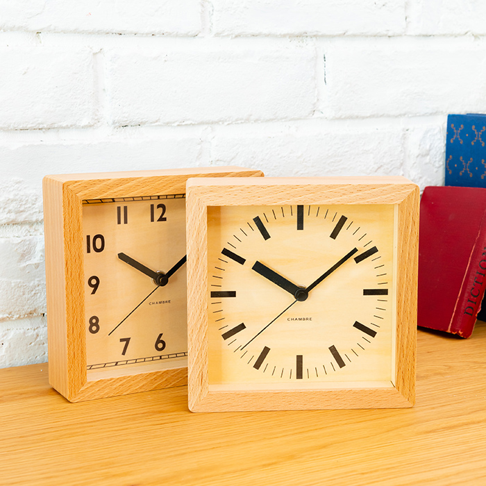 INTERZERO CHAMBRE 木製時計 REVERSIBLE CLOCK 特典付 INTERZERO インターゼロ REVERSIBLE CLOCK リバーシブル