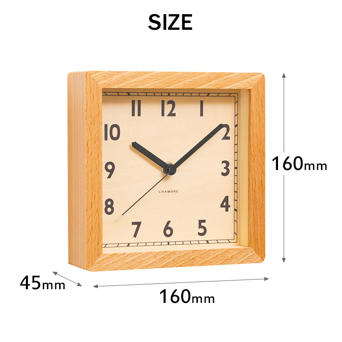 特典付 INTERZERO インターゼロ REVERSIBLE CLOCK リバーシブル