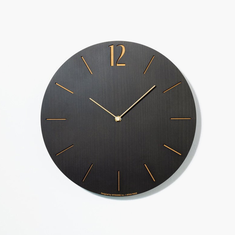 特典付 インターゼロ 電波時計 PROUD CLOCK プラウドクロック 壁掛け