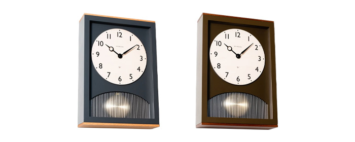 特典付 インターゼロ アーチの振り子時計 壁掛け時計 掛け時計 置時計