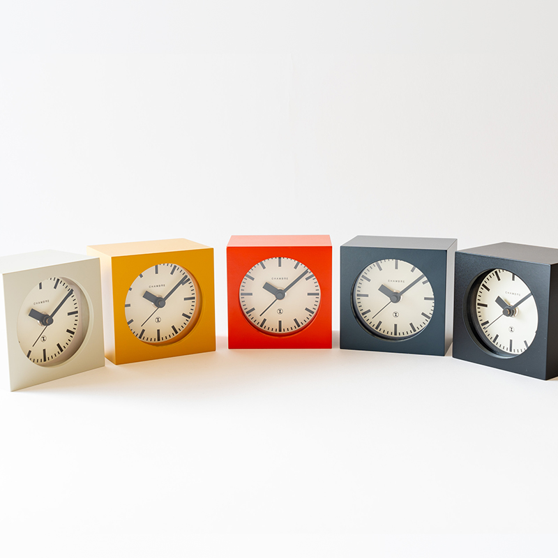 超希少！図録★【Room 606】北欧★ヤコブセン/ミッドセンチュリー/デザイン 特典付 インターゼロ BLOCK DESK CLOCK ブロックデスククロック