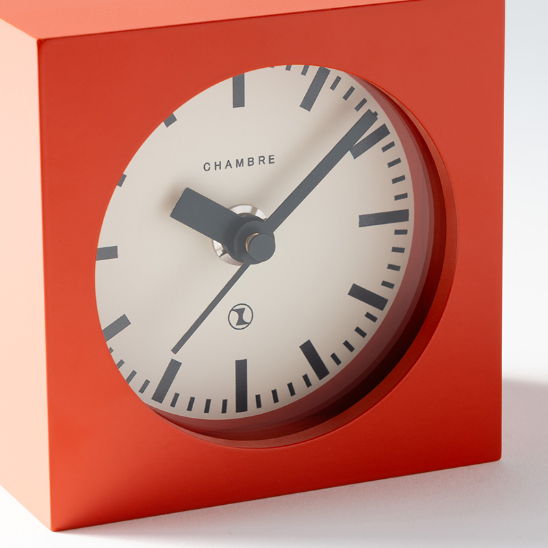 特典付 インターゼロ BLOCK DESK CLOCK ブロックデスククロック