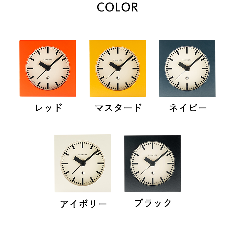 デスク　クロック 特典付 インターゼロ BLOCK DESK CLOCK ブロックデスククロック