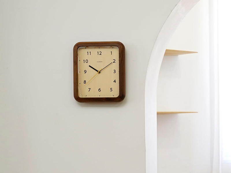 特典付 インターゼロ BOOK CLOCK ブッククロック 壁掛け時計 置き時計