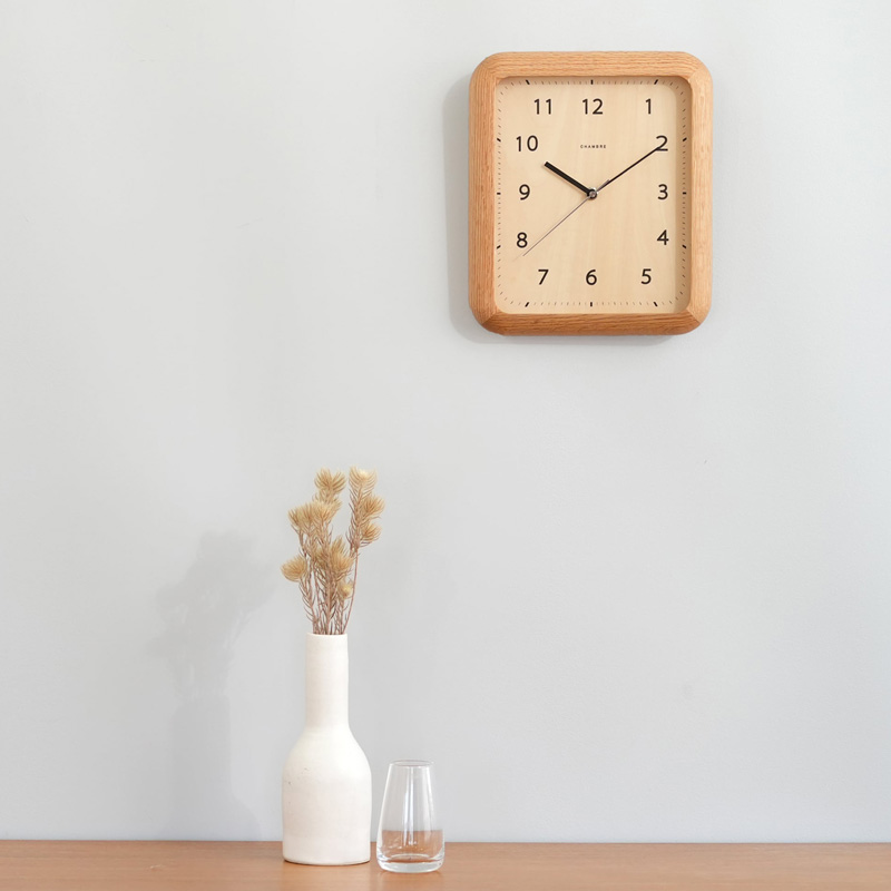 特典付 インターゼロ BOOK CLOCK ブッククロック 壁掛け時計 置き時計