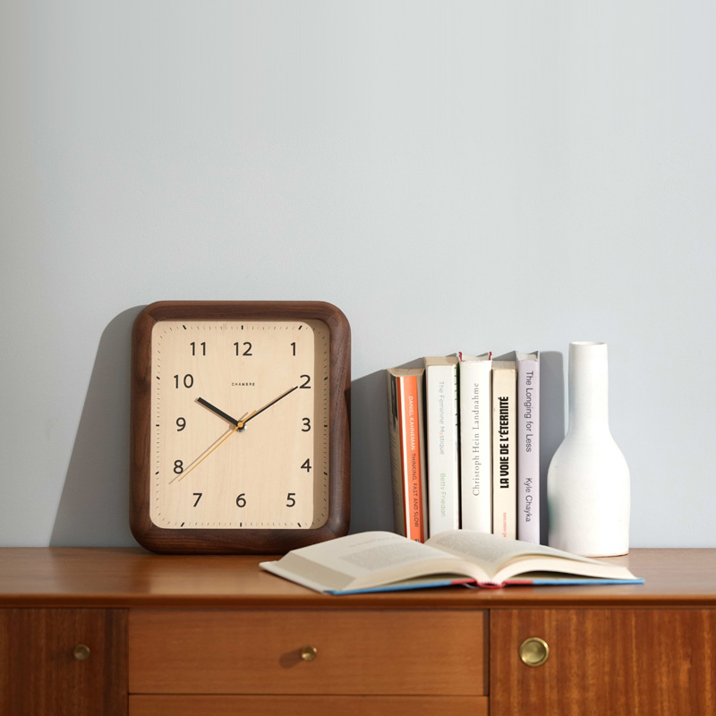 インテリア置き時計 特典付 インターゼロ BOOK CLOCK ブッククロック 壁掛け時計 置き時計