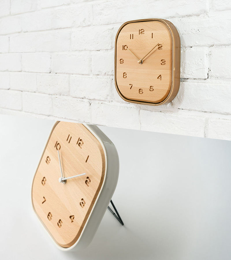 特典付 インターゼロ TOUKI CLOCK トウキクロック 壁掛け時計 置き時計