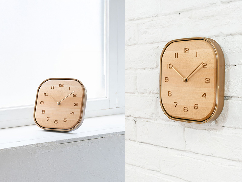 特典付 インターゼロ TOUKI CLOCK トウキクロック 壁掛け時計 置き時計