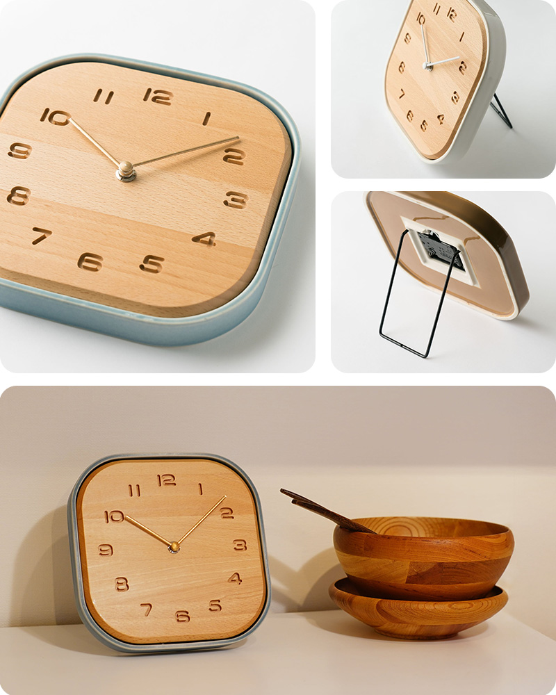 特典付 インターゼロ TOUKI CLOCK トウキクロック 壁掛け時計 置き時計