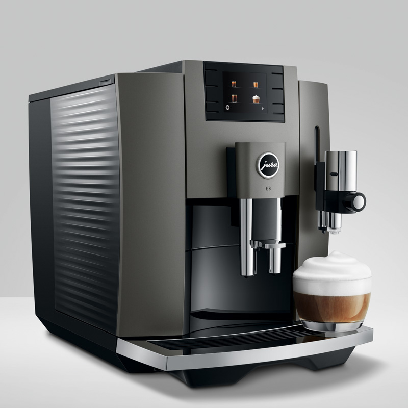 Jura ユーラE8 wifi ユニット　未使用フィルター付き jura（ユーラ） 特典付 家庭用全自動コーヒーマシン E8 Dark Inox