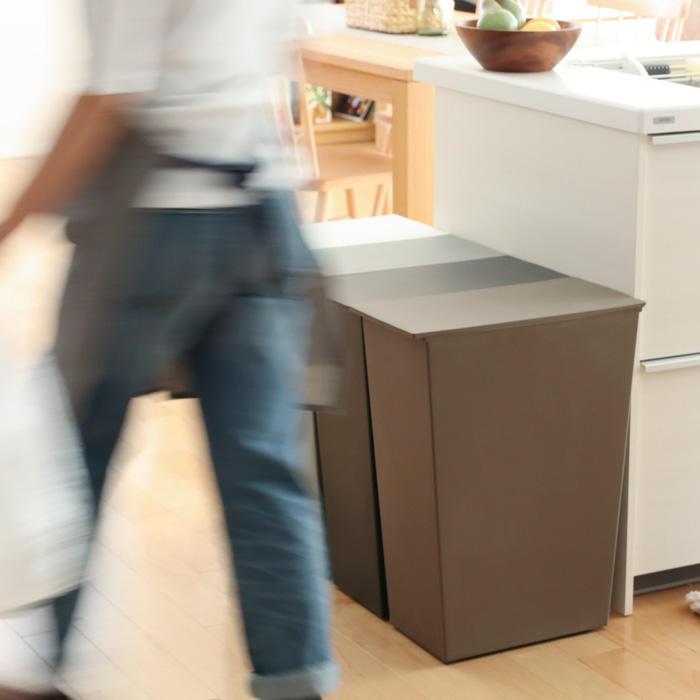 特典付 クード シンプルスリム 3個セット 36L kcud ごみ箱 キッチン 台所 ふた付き 分別 縦型 おしゃれ I'MD アイムディー 岩谷マテリアル_7