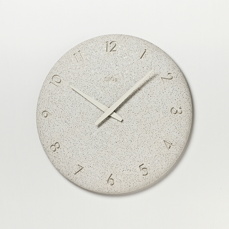 Lemnos（レムノス） 特典付 珪藻土の時計（洗い出し） NY23-06