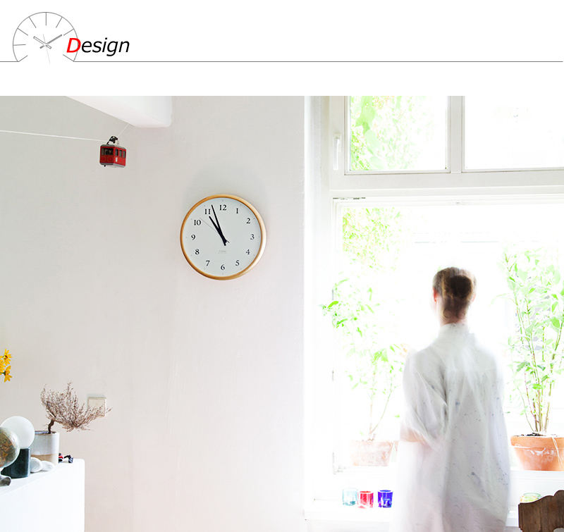 Lemnos（レムノス） 特典付 Centaur Clock 掛け時計 PC21-05 時計