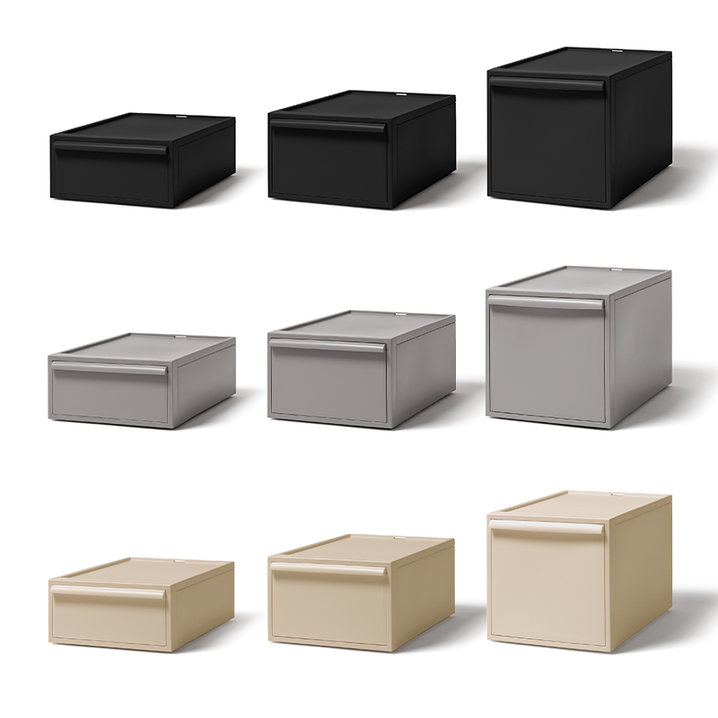 特典付 ライクイット クローゼットシステム 引出し(M) 3個組 like-it 収納ケース 押入れ CS-D2-3P | Like-it | 09