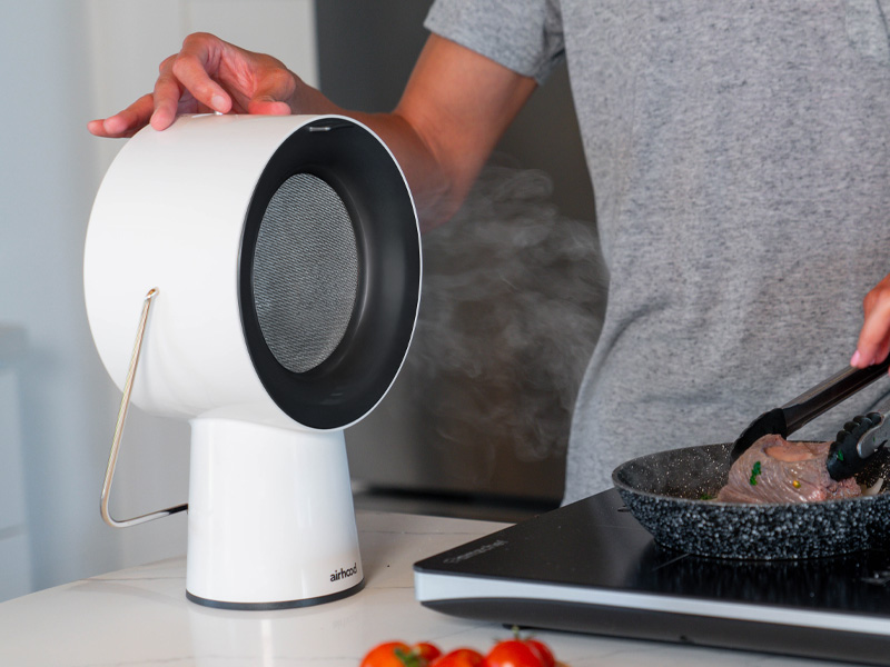 AirHood エアフード ワイヤレス ポータブルレンジフード 卓上レンジ