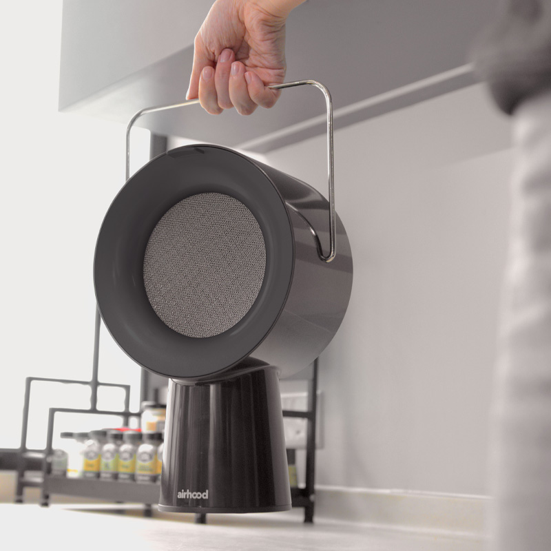 AirHood エアフード ワイヤレス ポータブルレンジフード 卓上レンジ