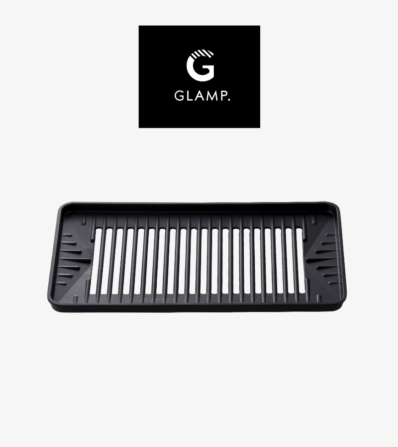 特典付 GLAMP. 超少煙グリル用 グリルプレートDX 焼き網 ホット