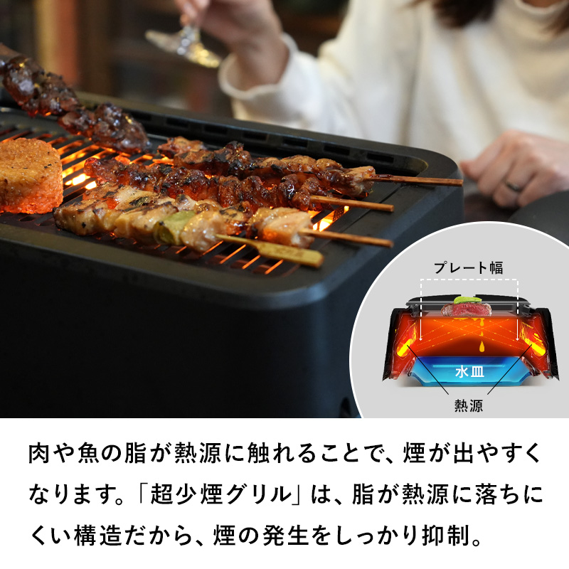特典付 GLAMP. 超少煙グリル 焼肉プレート ホットプレート 焼肉グリル