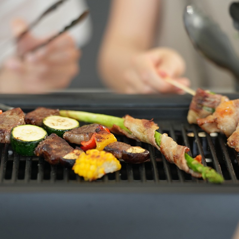 特典付 GLAMP. 超少煙グリルDX 焼肉プレート ホットプレート 焼肉