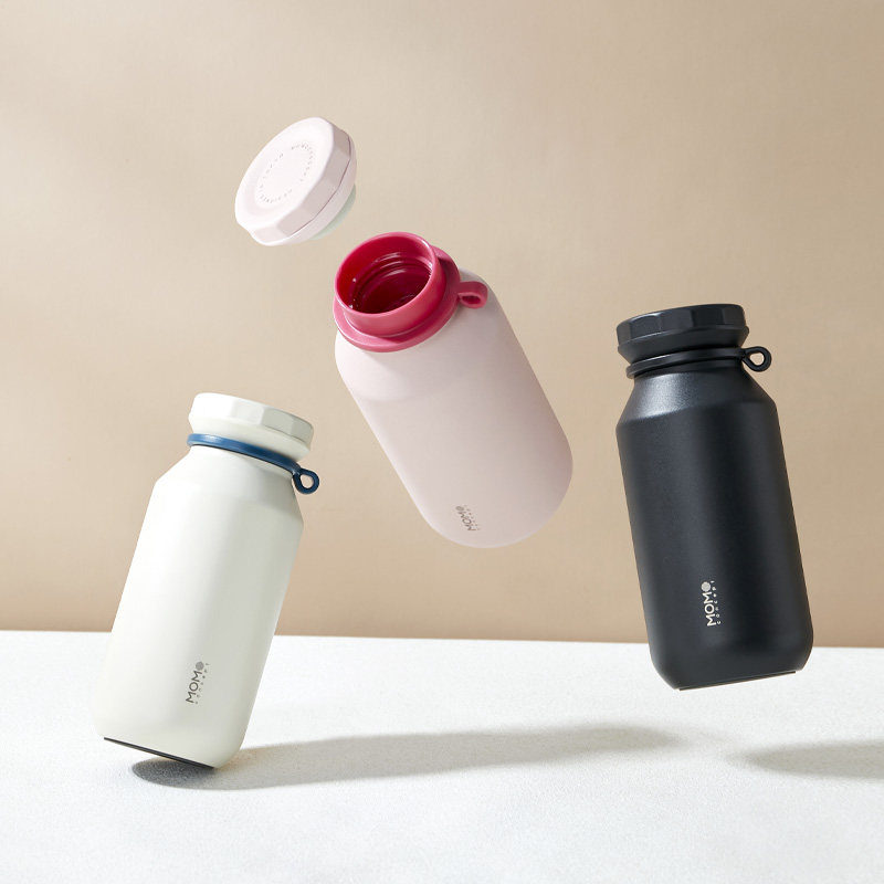 MOMOCONCEPT ロックタンブラー 440ml マグボトル ステンレス 水筒 保温