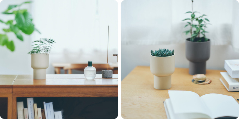 marna（マーナ） 特典付 プラントポット100mm 植木鉢 プランター 観葉