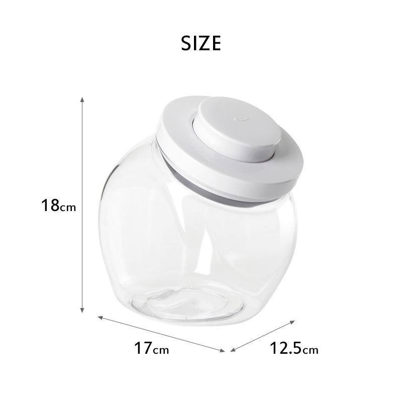 OXO（オクソー） 特典付 ポップスナックジャー 1.9L 保存容器 フード