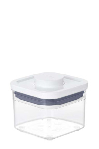 OXO ポップコンテナ0.2 Lミニスクエア ミニ 12個 ステンレスポップコンテナ ミニスクエア（ミニ）- 0.2 L | OXO