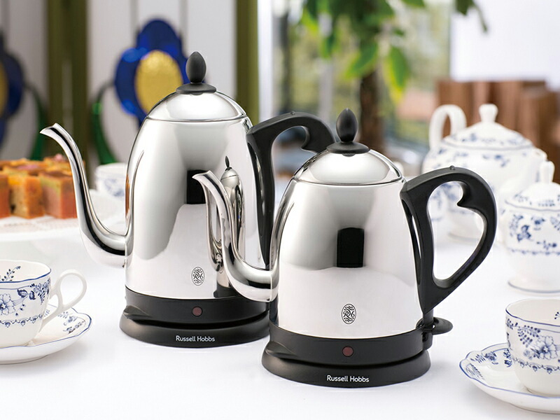  Russell Hobbs Electric Cafe Kettle 1.0L 7410JP: Home & Kitchen
