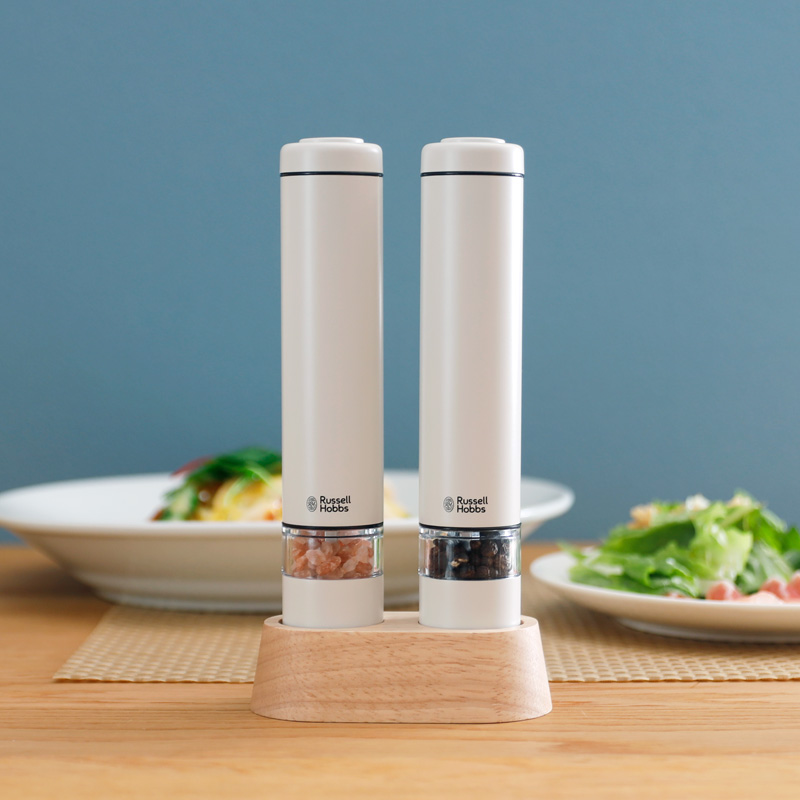 Russell Hobbs ラッセルホブス Salt & Pepper Mill Mini 電動ミル ソルトアンドペッパー ミニ 塩 岩塩 胡椒 キッチン家電 調理家電｜yamayuu｜08