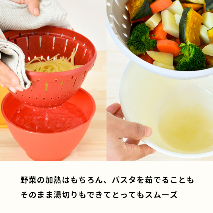 ボウル　コランダー Amazon.co.jp: リス ザル ボウル セット ふた付きボール