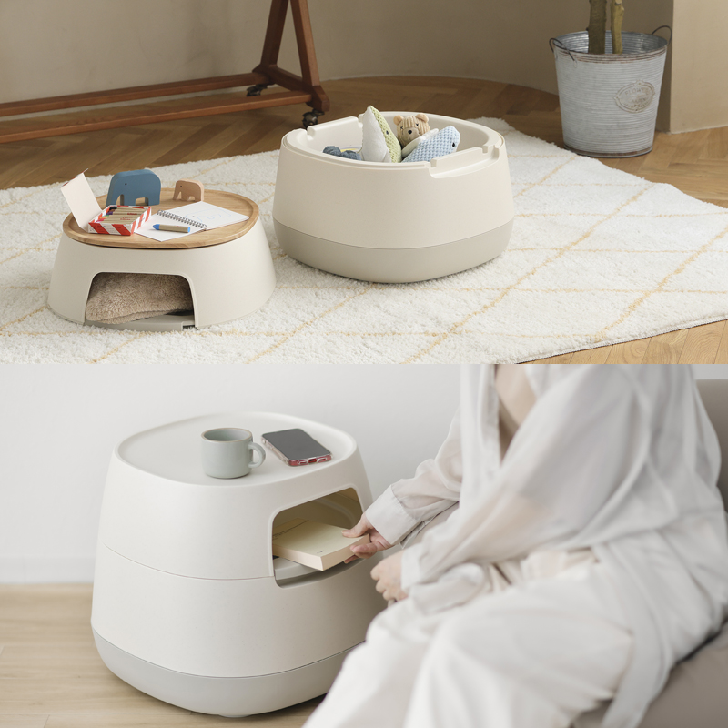 RISU（リス） 特典付 poapel ポアペル 動かせるくつろぎ収納ロー