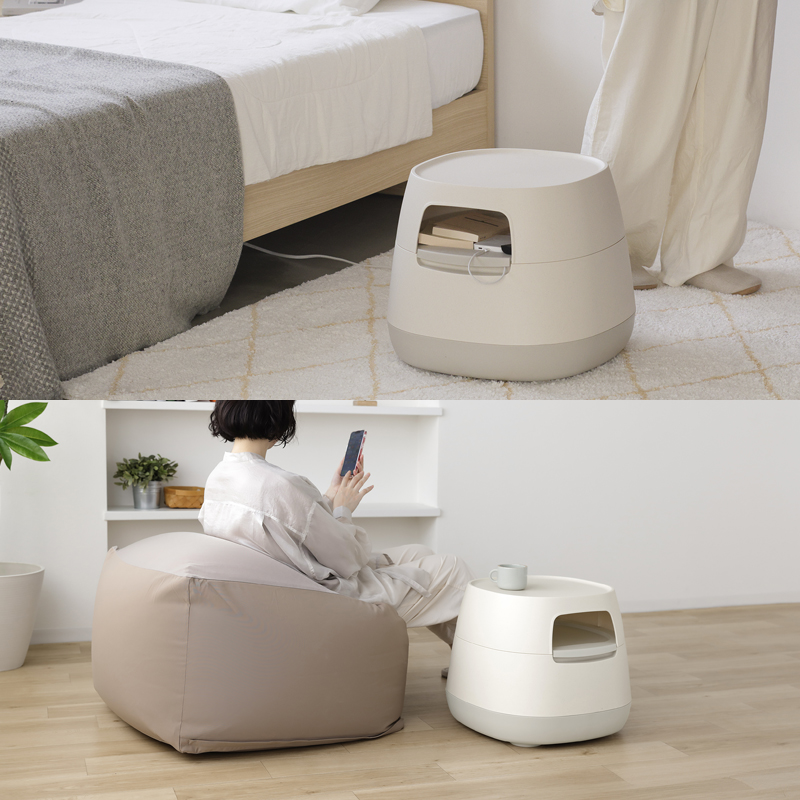 RISU（リス） 特典付 poapel ポアペル 動かせるくつろぎ収納ロー