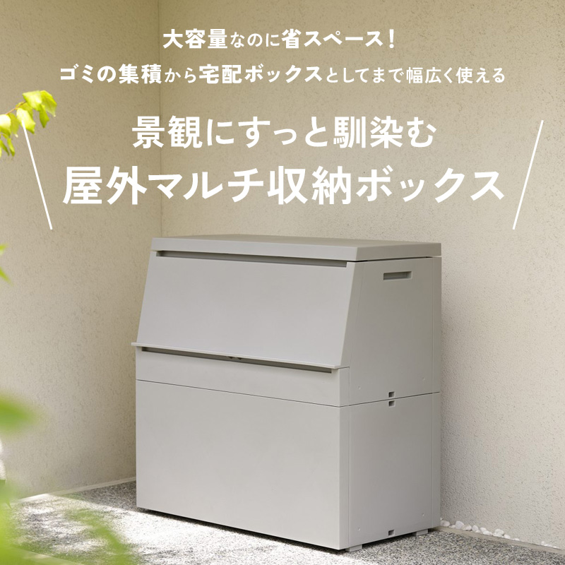 RISU（リス） 特典付 SOLOW 出し入れがスムーズな屋外ストッカー 250L