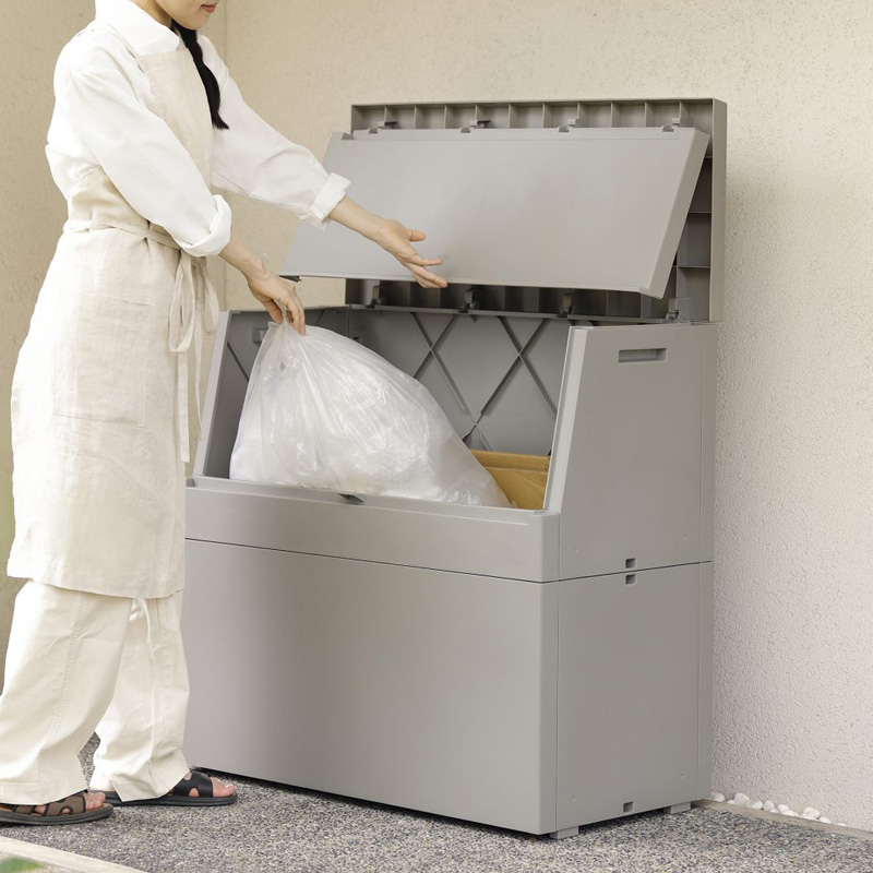 RISU（リス） 特典付 SOLOW 出し入れがスムーズな屋外ストッカー 250L