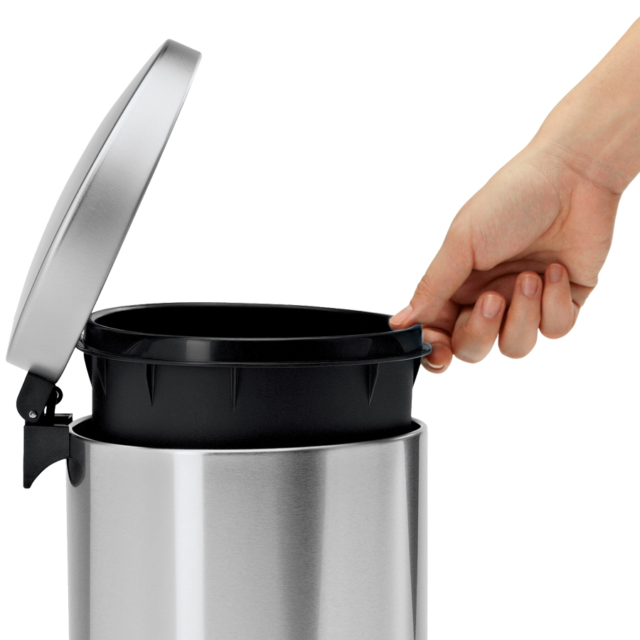 simplehuman（シンプルヒューマン） 保証付 6L セミラウンド ステップ