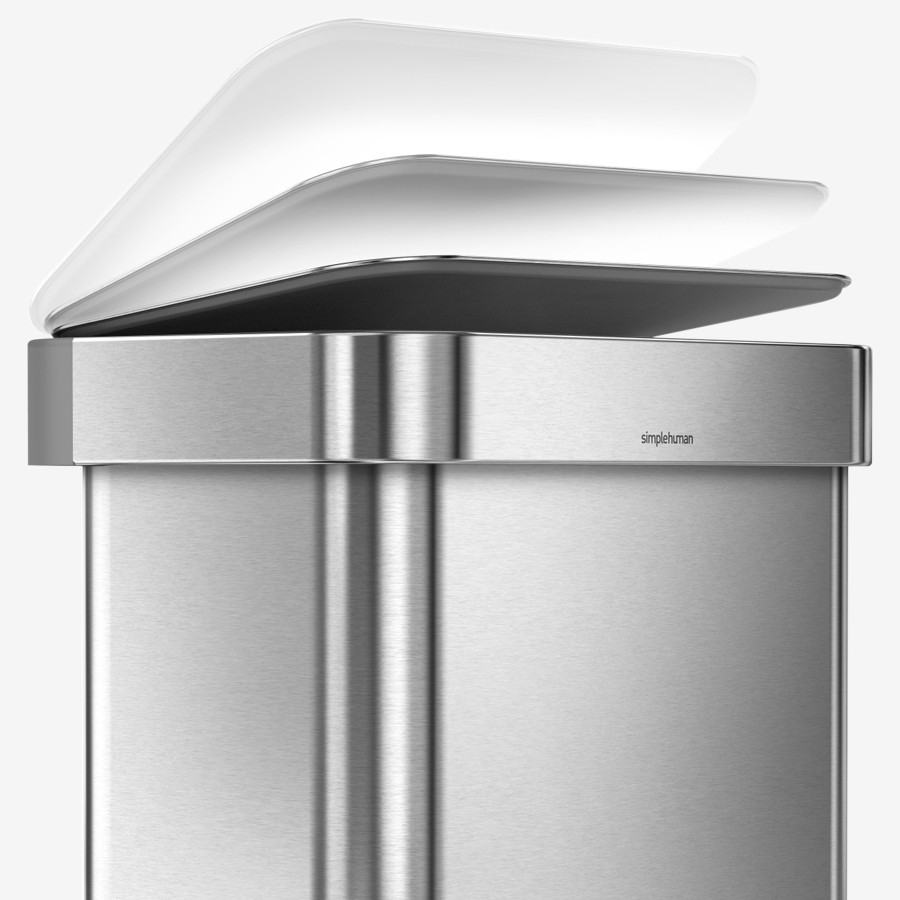 シンプルヒューマンゴミ箱 45L CW2024 ステップシルバーステンレス 楽天市場】ゴミ箱 45リットル シンプルヒューマン ゴミ箱