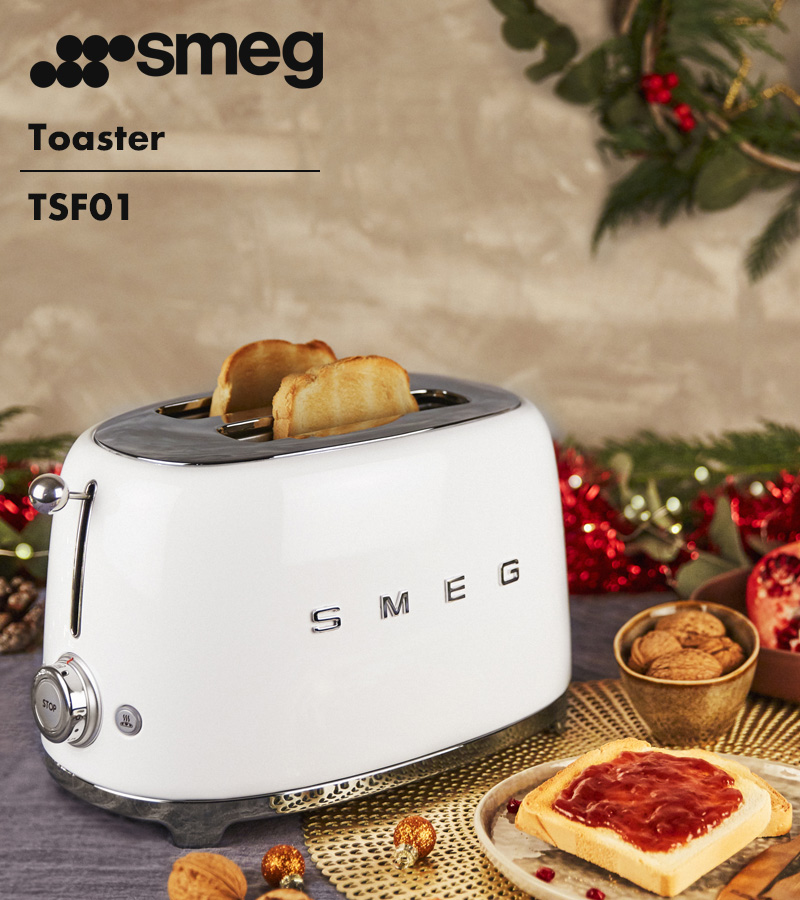 新品未使用】SMEG スメッグ トースター (シャンパンマット) Amazon