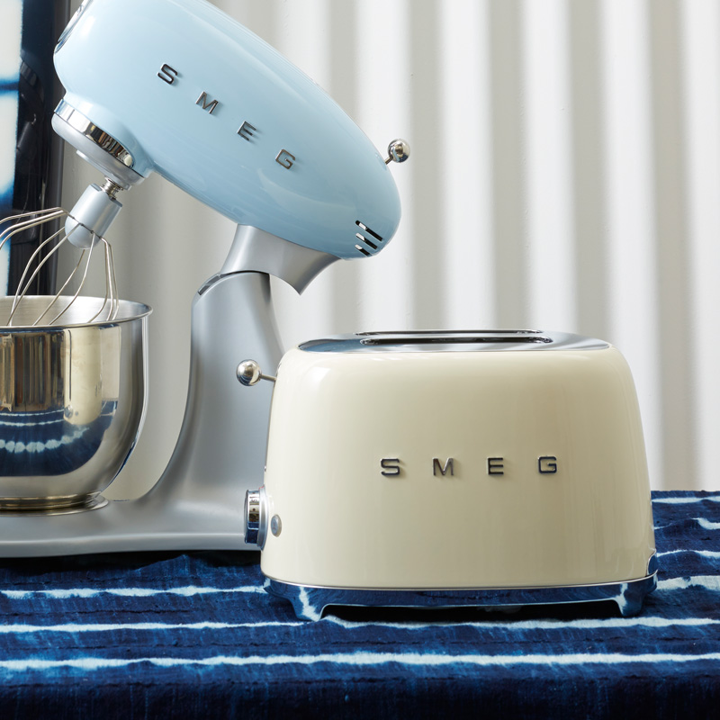 SMEG（スメッグ） ブレンダー TSF01 ポップアップトースター 2スロット