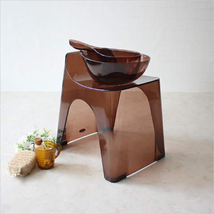 シンカテック 特典付 HUBATH ヒューバス クリアバススツールH30 3点