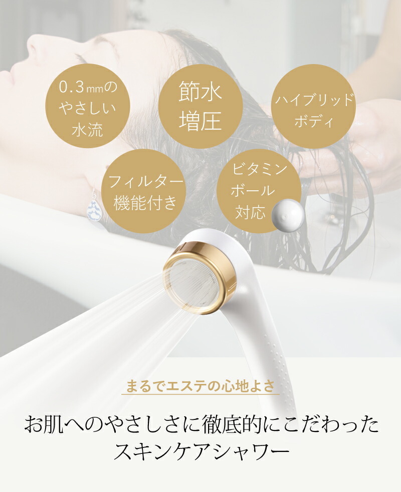 アラミック サロンスタイルシャワー スキンケアシャワー  SSK-24N g6bh9ry Amazon.co.jp: アラミック シャワーヘッド 節水 高水圧 塩素除去 髪の