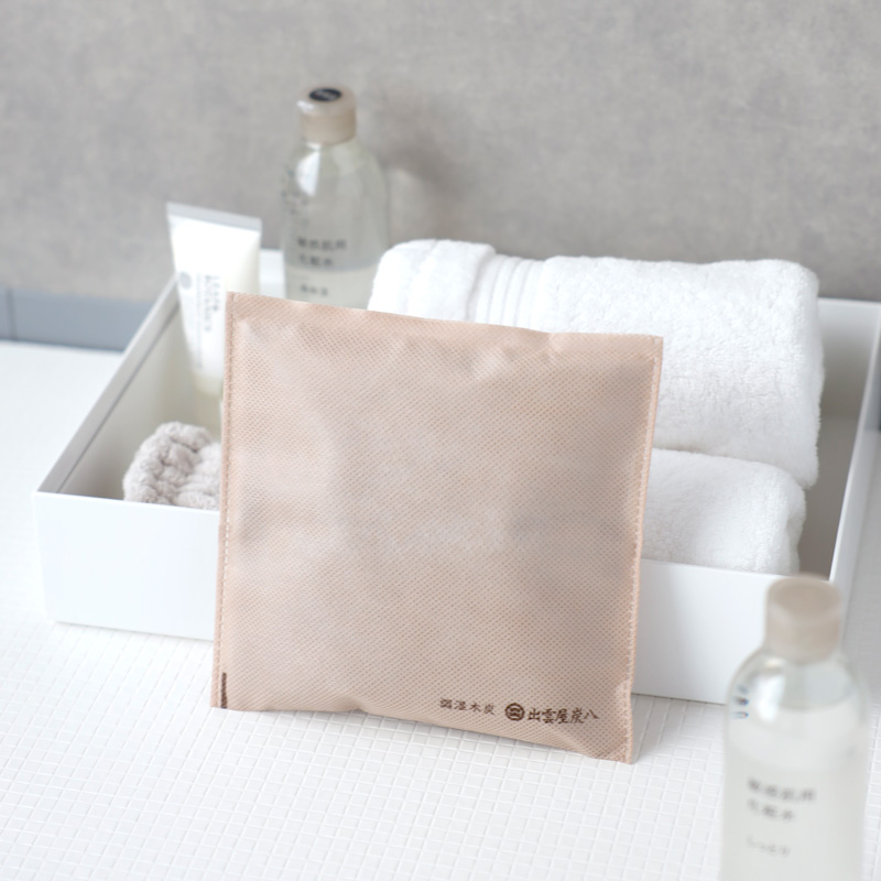 出雲カーボン 特典付 炭八 スマート小袋 5個セット 調湿木炭 繰り返し