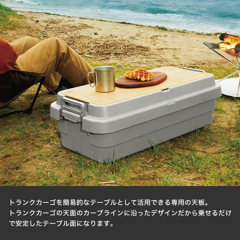 Amazon.co.jp: リス(RISU) トランクカーゴ 天板 テーブル板 50S 車 仕切り テーブルボード キャンプ 屋外 コンテナ ボックス  屋外収納 防水 GHON181 : ホーム＆キッチン