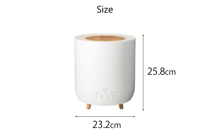 THREEUP（スリーアップ） 特典付 ハイブリッド加湿器 フォグミスト HB