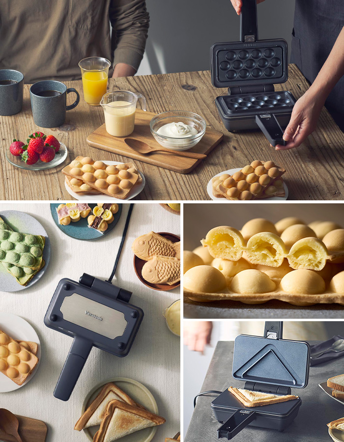 ビタントニオ（Vitantonio） エッグワッフル＆ホットサンドベーカー